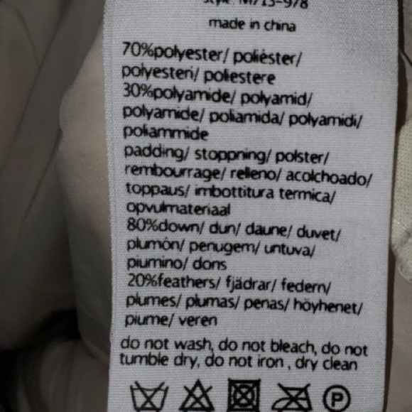 Odd Molly Quilted Down Long Puffer Jacket Size 4 - Picture 9 of 9